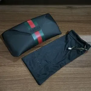 Gucci | Accessories | Gucci Brown Tortoise Gg 357s Heart  display picture 1
